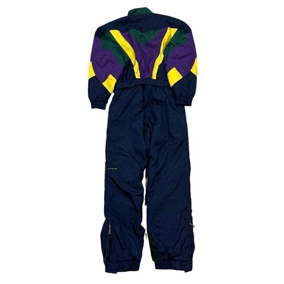 Vintage 80’s OSSI Skiwear One Piece Ski Snowboard Suit Retro Men's size large - Picture 3 of 14